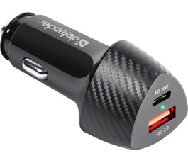 Автомобильное ЗУ Defender UCA-92 (1 USB 18W, 1 Type-c 30W)