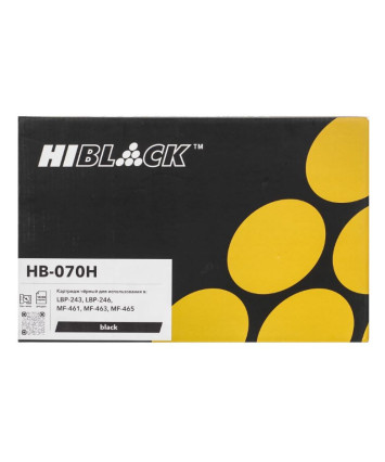Картридж совместимый Hi-Black (HB-070H) для (LBP243/246/MF MF461/463/465), 10,2К