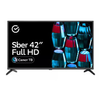 Телевизор 42" Sber SDX 42F2018 черный