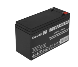 Батарея ExeGate DTM 1209/EXS1290 (12V 9Ah) клеммы F2 (EX282966RUS)