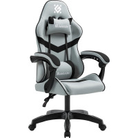Кресло игровое Defender Savage, серый/черный