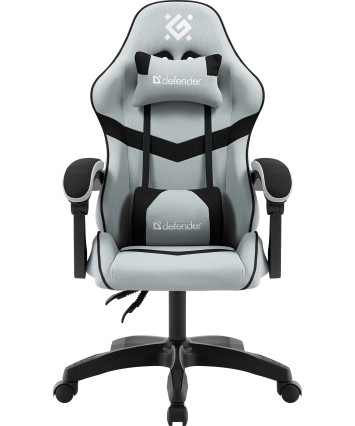 Кресло игровое Defender Savage, серый/черный
