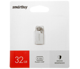 Флеш накопитель 32Gb USB 2.0 SmartBuy MU30 Metal (SB032GBMU30)