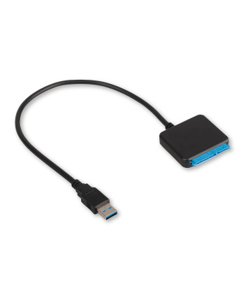 Адаптер USB3.2 Gen1 на SATA 2.5"/3.5" HDD/SSD Cablexpert A-USB3-SATA3-3.5, доп. питание 12V/2A, 0.4м