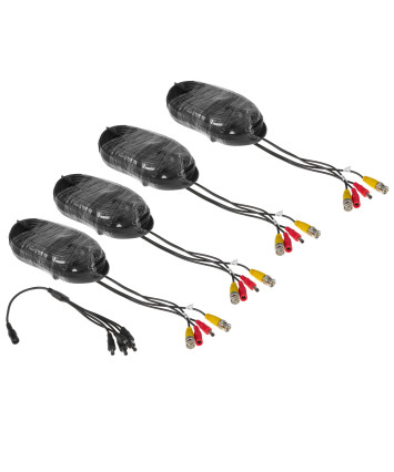 Комплект видеонаблюдения Ginzzu HK-448N, 4ch, HDMI, 4 улич. кам. 5.0Mp, IR30м Комплект видеонаблюдения Ginzzu HK-448N, 4ch, HDMI, 4 улич. кам. 5.0Mp, IR30м