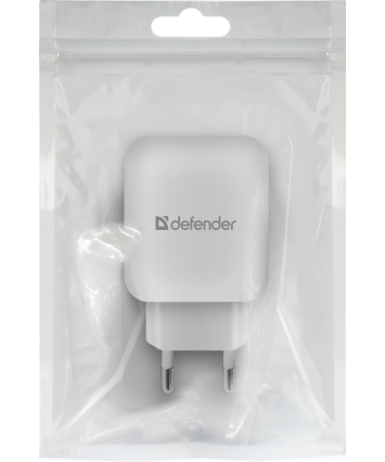 Универсальное СЗУ DEFENDER EPA-13 (2 USB, 2.1А), белый