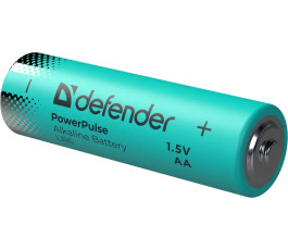 Батарейка Defender алкалиновая LR6-10BL AA, PowerPulse, 10шт, в блистере