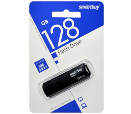 Флеш накопитель 128Gb USB 3.0 SmartBuy CLUE Black (SB128GBCLU-K3)