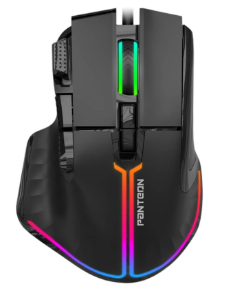 Мышь игровая PANTEON MS89, чёрная USB
