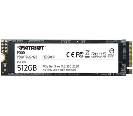 Накопитель SSD M2 512Gb Patriot P300 (P300P512GM28)