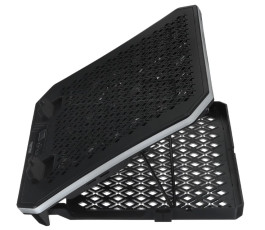 Охлаждающая подставка для ноутбука PANTEON CP-199L RGB Black 9"-18", USB, 9 вентиляторов