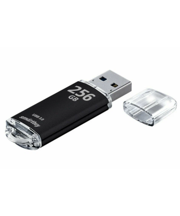 Флеш накопитель 256Gb USB 3.0 SmartBuy V-Cut Black (SB256GBVC-K3)