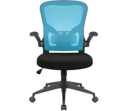 Кресло офисное Defender Akvilon Голубой/черный