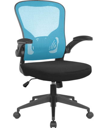 Кресло офисное Defender Akvilon Голубой/черный
