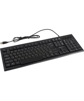 Клавиатура Gembird KB-8320UXL-BL, черный, USB