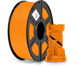 Пластик для 3D принтера Cactus CS-3D-ABS1KG-ORANGE ABS d1.75мм 1кг L386м 1цв. оранжевый