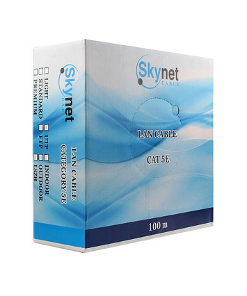 Кабель внешний витая пара (метражём) SkyNet Premium FTP5e 4pr ( 0.51mm) медь