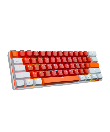 Клавиатура механическая PANTEON T3 PRO BS HS, 60%, RGB, красный/белый (45)