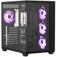 Корпус ATX без БП ID-Cooling Ware 510 ARGB, черный