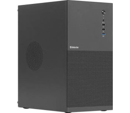 Корпус mATX без БП Defender Apex Metal, черный