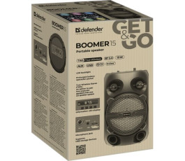 Портативная колонка Defender Boomer 15