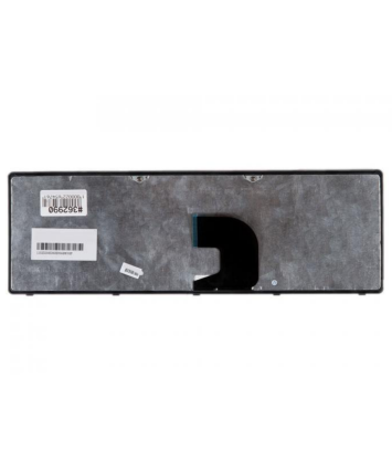 Клавиатура для ноутбука Lenovo IdeaPad P500, Z500, черные кнопки,серая (серебристая) рамка, гор. Ent
