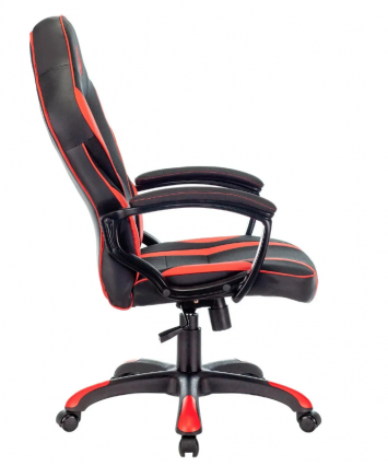 Кресло игровое A4Tech Bloody GC-250 черный/красный искуств.кожа