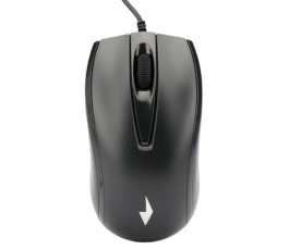 Мышь проводная Gembird MOP-110, черный, USB
