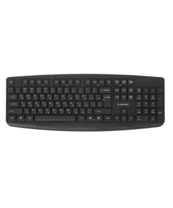 Клавиатура Gembird  KB-8351U-BL, черный, USB