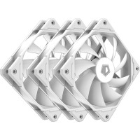 Комплект вентиляторов для корпуса (3шт.) ID-COOLING ARGB Series (TF-12025-ARGB-TRIO-SNOW)