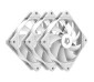 Комплект вентиляторов для корпуса (3шт.) ID-COOLING ARGB Series (TF-12025-ARGB-TRIO-SNOW)
