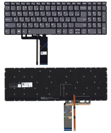Клавиатура для ноутбука Lenovo ThinkBook 15-IIL 15-IML черная с подсветкой Клавиатура для ноутбука Lenovo ThinkBook 15-IIL 15-IML черная с подсветкой