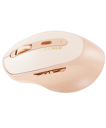 Мышь беспроводная JETACCESS OM-R97 BW, BT+2.4G, бежевый Мышь беспроводная JETACCESS OM-R97 BW, BT+2.4G, бежевый