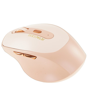 Мышь беспроводная JETACCESS OM-R97 BW, BT+2.4G, бежевый Мышь беспроводная JETACCESS OM-R97 BW, BT+2.4G, бежевый