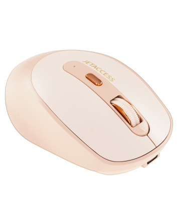 Мышь беспроводная JETACCESS OM-R97 BW, BT+2.4G, бежевый Мышь беспроводная JETACCESS OM-R97 BW, BT+2.4G, бежевый