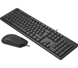 Комплект клавиатура+мышь A4Tech KR-3330 черный