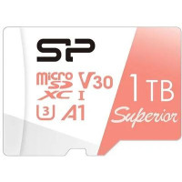 Карта памяти microSDXC UHS-I U3 1Tb Silicon Power Superior V30 A1 (SP001TBSTXDV3V20)