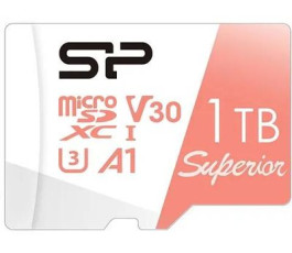 Карта памяти microSDXC UHS-I U3 1Tb Silicon Power Superior V30 A1 (SP001TBSTXDV3V20)
