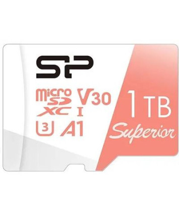 Карта памяти microSDXC UHS-I U3 1Tb Silicon Power Superior V30 A1 (SP001TBSTXDV3V20)