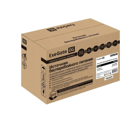 Источник бесперебойного питания ExeGate EP276528RUS Power Back BNB-650<650VA, Black, 2 евророзетки>
