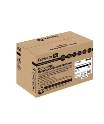 Источник бесперебойного питания ExeGate EP276528RUS Power Back BNB-650<650VA, Black, 2 евророзетки>