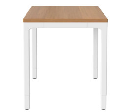 Cтол компьтерный Cactus CS-ET-WWD, столешница МДФ белый дуб молочный каркас, белый 160x75x80см