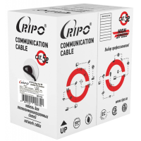 Кабель внешний витая пара Бухта 305м Ripo FTP4CAT5E 24AWG на тросу, медь 001-122025