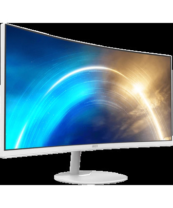 Монитор 34" MSI Optix MP341CQW (UWQHD, 100Hz), белый
