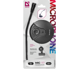 Микрофон Defender MIC-117 черный