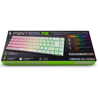 Клавиатура игровая с подсветкой PANTEON M2 USB, белая
