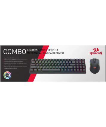 Беспроводной игровой набор клавиатура + мышь Redragon S136