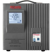 Стабилизатор напряжения Ресанта АСН-5000/1-Ц, 5кВА, (63/6/6), однофазный, серый