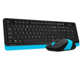 Беспроводной набор клавиатура + мышь A4Tech Fstyler FG1010 черный/синий