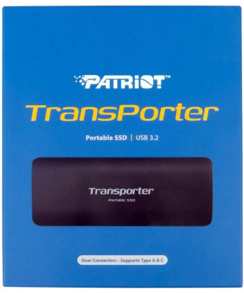 Внешний накопитель SSD 512b PATRIOT PTP512GPEC, черный
